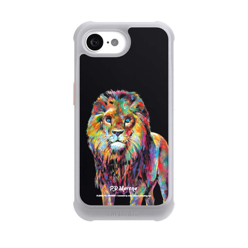 Apple iPhone 16e NIVOmax Löwe Bunte Kunst von P.D. Moreno