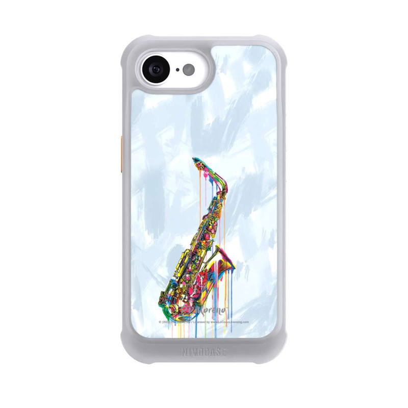 iPhone 16e NIVOmax Saxophone Art By P.D. Moreno