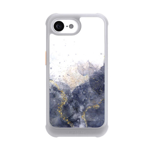 Apple iPhone 16e NIVOmax Alcohol Ink Blue Glamour