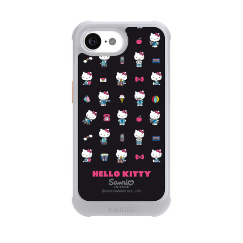 Apple iPhone 16e NIVOmax Hello Kitty 90s Schwarz