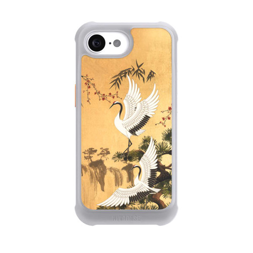 Apple iPhone 16e NIVOmax Cranes Gold Japan 2