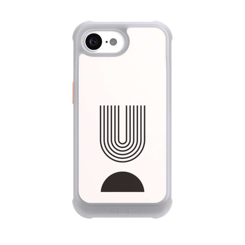 Apple iPhone 16e NIVOmax Modern Art Black Lines