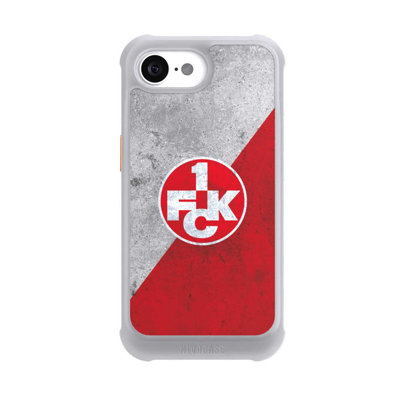 iPhone 16e NIVOmax 1.FC Kaiserslautern-Beton Logo red