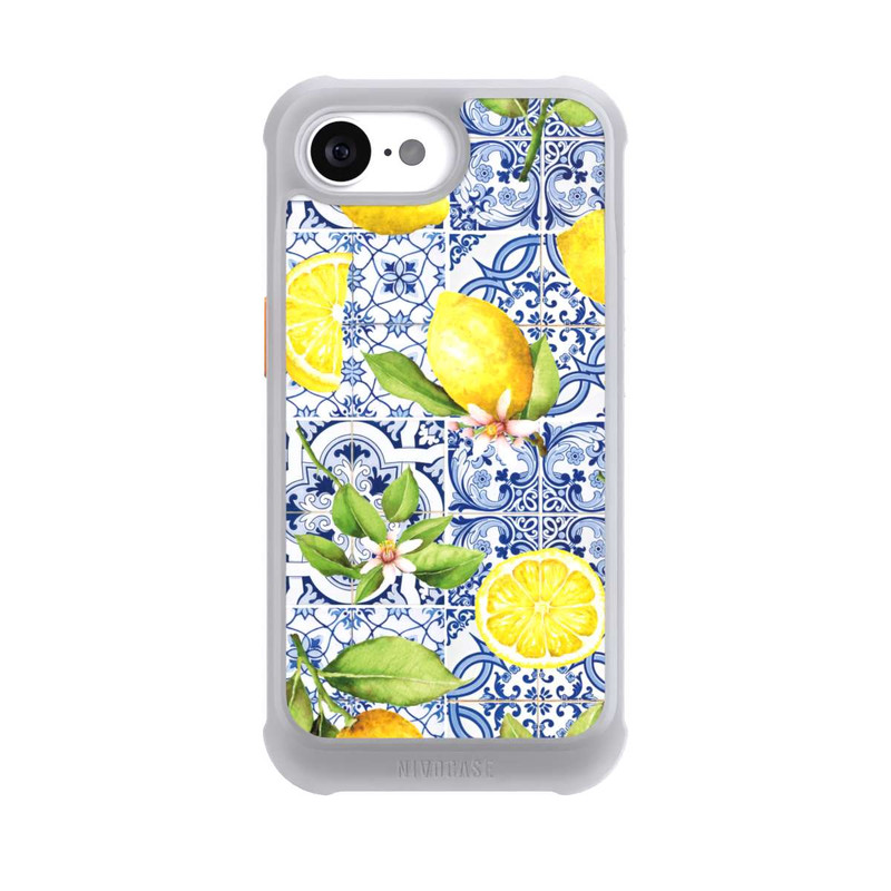 iPhone 16e NIVOmax Greek Lemon Pattern Amalfi Coast