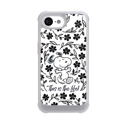 Apple iPhone 16e NIVOmax Snoopy Black and White This Is The Life