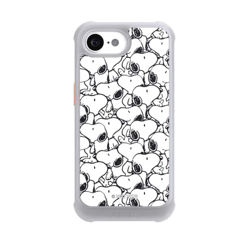 Apple iPhone 16e NIVOmax Snoopy Pattern Black And White