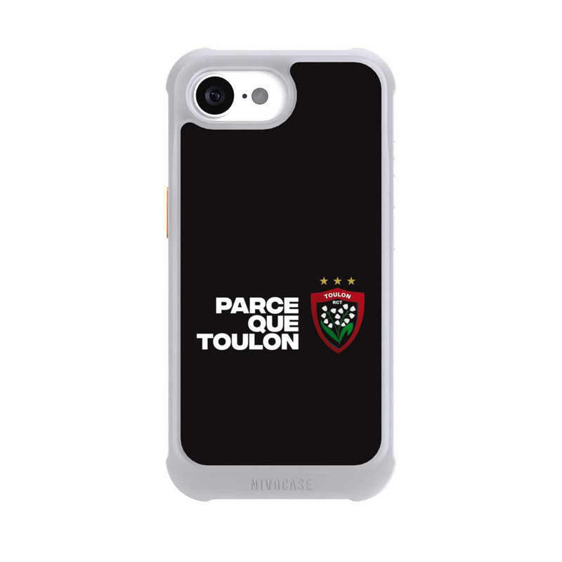 iPhone 16e NIVOmax RC Toulonnais PQT Noir