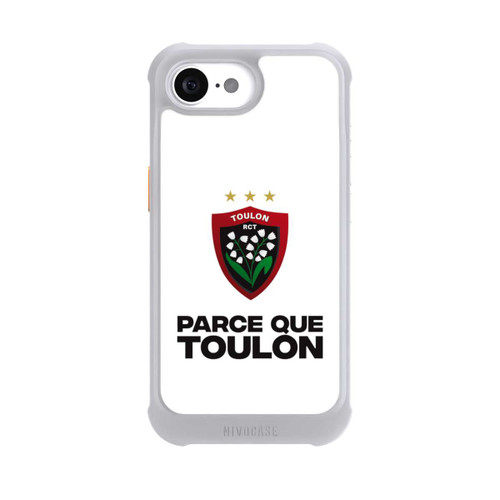 Apple iPhone 16e NIVOmax RC Toulonnais Blanc