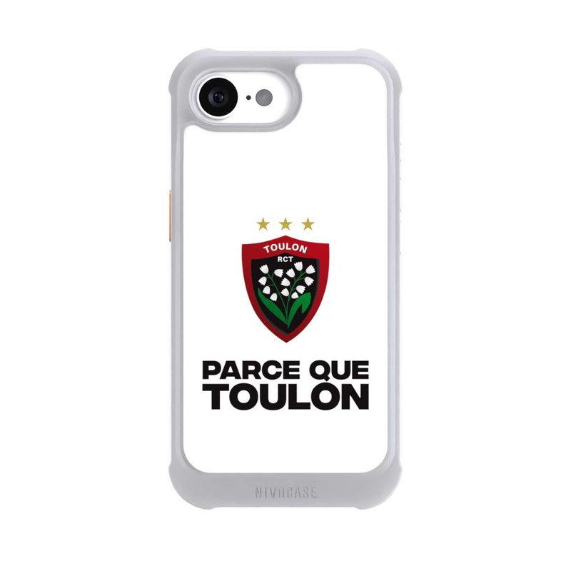 iPhone 16e NIVOmax RC Toulonnais Blanc