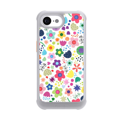Apple iPhone 16e NIVOmax Fleurs psychédéliques colorées