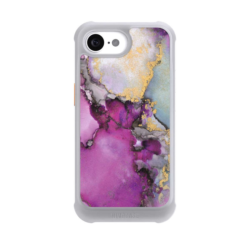iPhone 16e NIVOmax Alcohol Ink Art Pink