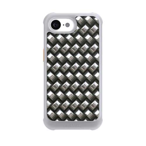 Apple iPhone 16e NIVOmax Glamour Silver Metal