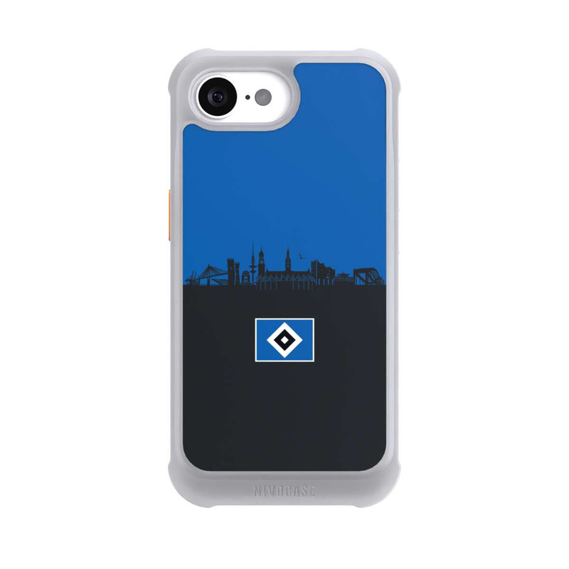 iPhone 16e NIVOmax HSV Skyline Blau Schwarz