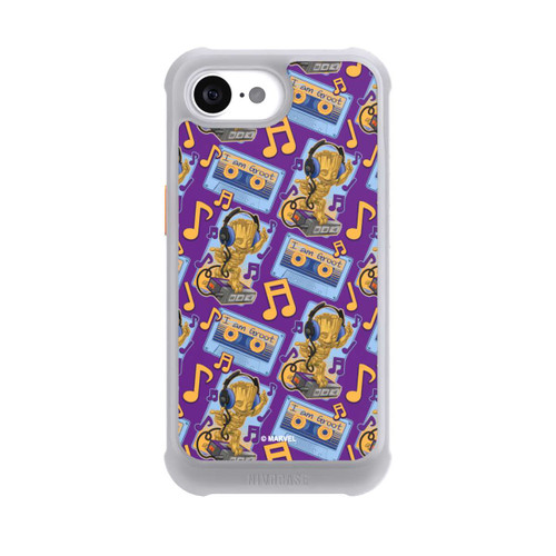 Apple iPhone 16e NIVOmax Groot Comic Headphones Guardians of the Galaxy