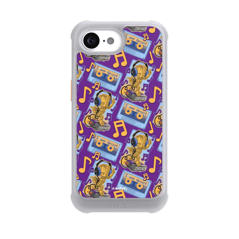iPhone 16e NIVOmax Groot Comic Headphones Guardians of the Galaxy