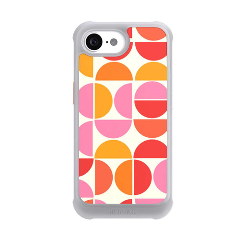 Apple iPhone 16e NIVOmax Retro Trend Pattern Orange