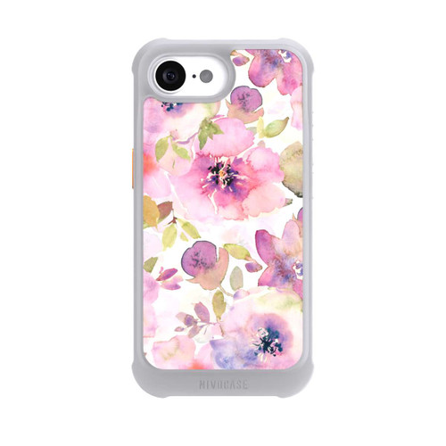 Apple iPhone 16e NIVOmax Pink Flowers Wallpaper