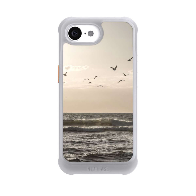 iPhone 16e NIVOmax Les oiseaux et la mer 3