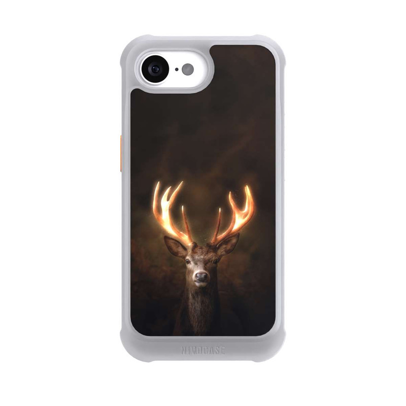 iPhone 16e NIVOmax Bois de cerf dorés
