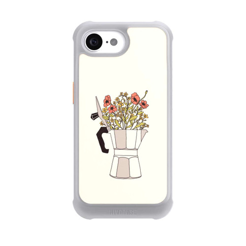 Apple iPhone 16e NIVOmax Moka Blumen