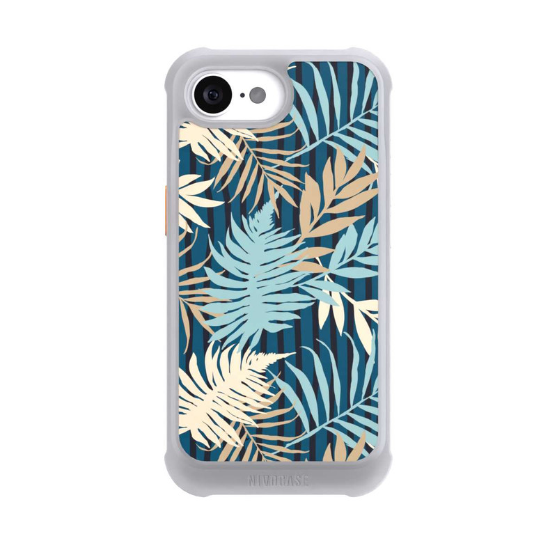 iPhone 16e NIVOmax Palm Garden Beige Pattern