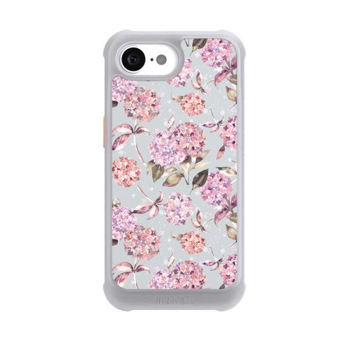 Apple iPhone 16e NIVOmax Pastel Magic Hydrangea Floral Watercolor Pink