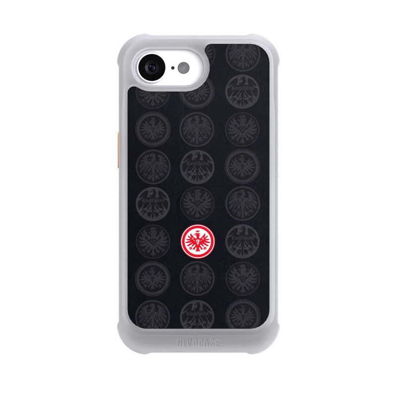 iPhone 16e NIVOmax Eintracht Frankfurt Logo Pattern