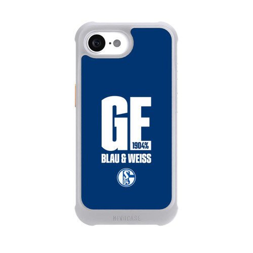 Apple iPhone 16e NIVOmax S04 GE Blau &amp; Weiss