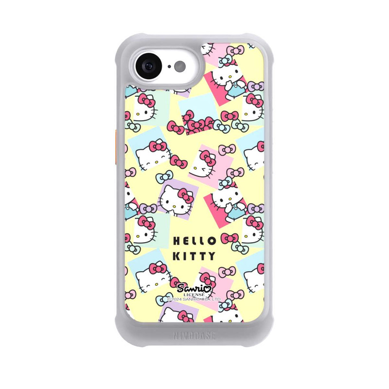 iPhone 16e NIVOmax Hello Kitty Pastellmuster