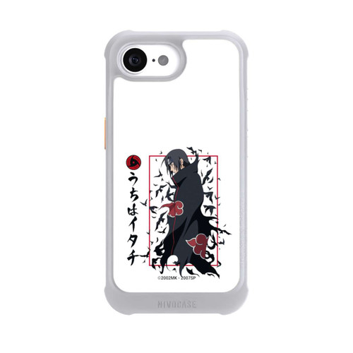 Apple iPhone 16e NIVOmax Itachi Krähen Weiß