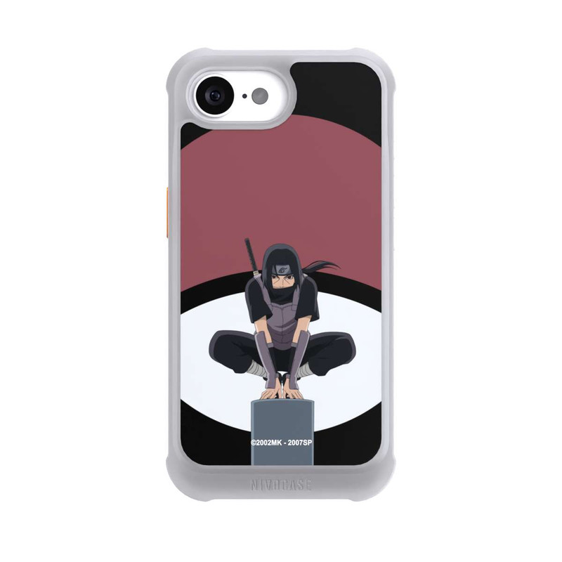 iPhone 16e NIVOmax Itachi Uchiha symbol black