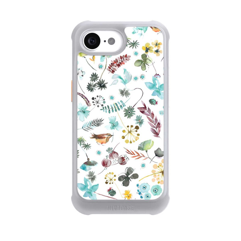 iPhone 16e NIVOmax Botanischer Schmetterling Natur Blau