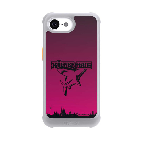 Apple iPhone 16e NIVOmax Kölner Haie Skyline Pink