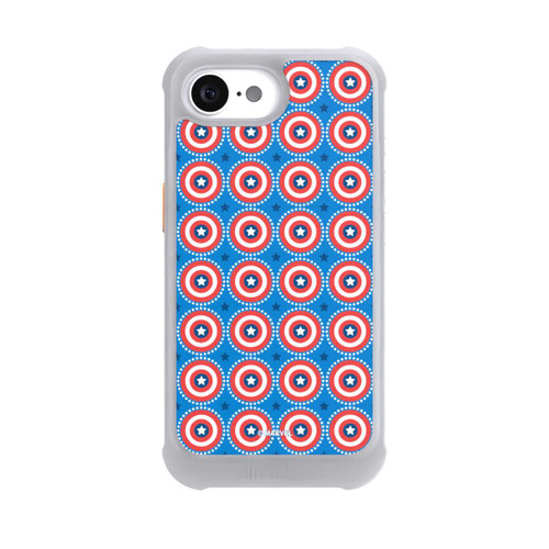 Apple iPhone 16e NIVOmax Captain American Shield Pattern
