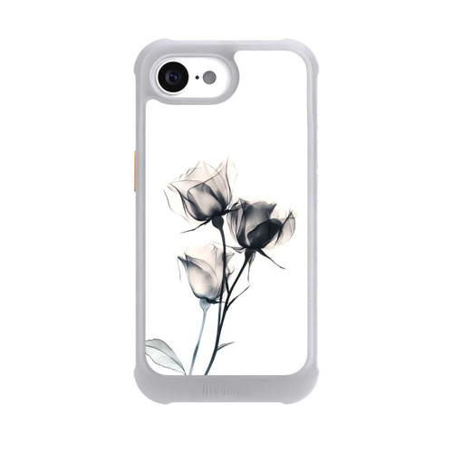 Apple iPhone 16e NIVOmax Schwarze Blume
