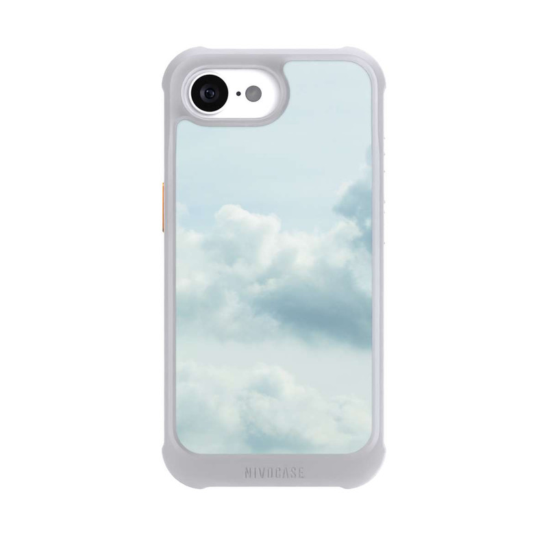 iPhone 16e NIVOmax Pastel Blue Clouds