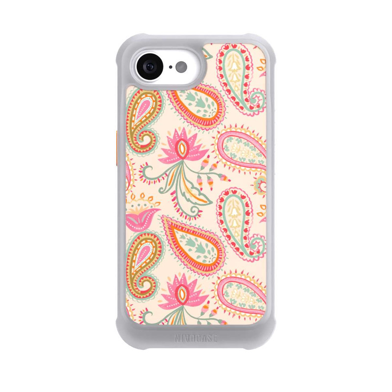 iPhone 16e NIVOmax Colorful Paisley Charm