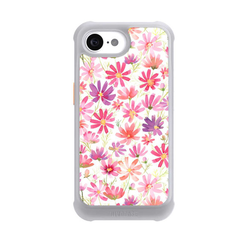 Apple iPhone 16e NIVOmax Boho Cosmos Flowers Purple