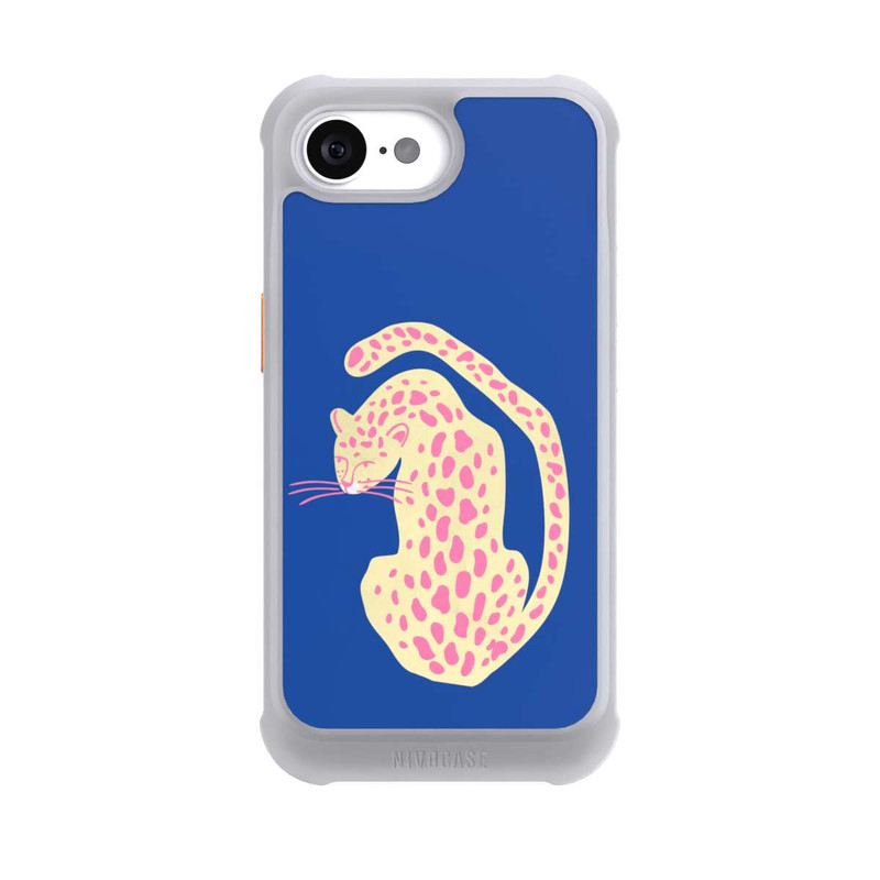 iPhone 16e NIVOmax Blue Pink Cat