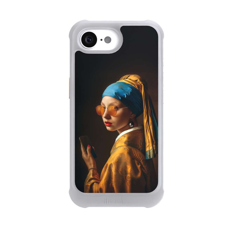 iPhone 16e NIVOmax Modern Pearl Girl