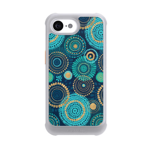 Apple iPhone 16e NIVOmax Blockprint India Teal Gold