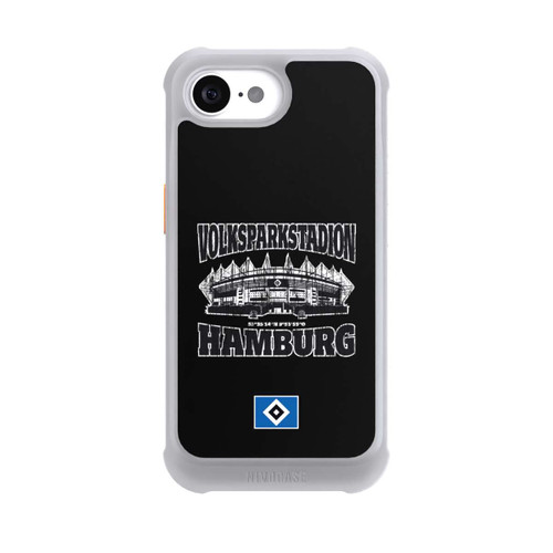 Apple iPhone 16e NIVOmax HSV Volksparkstadion Schwarz
