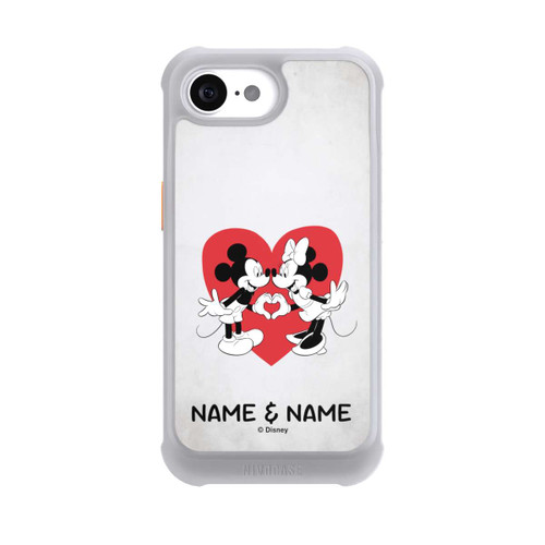 Apple iPhone 16e NIVOmax Minnie und Micky Personalisierbar