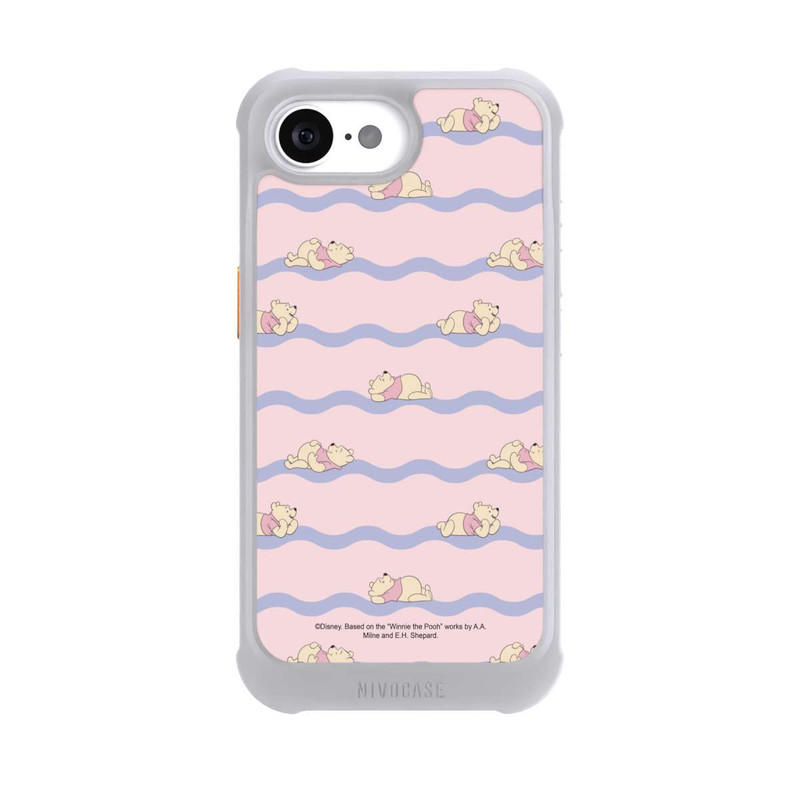 iPhone 16e NIVOmax Winnie the Pooh Pink Waves