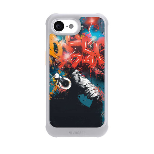 Apple iPhone 16e NIVOmax Chimp Stereo Grafitti