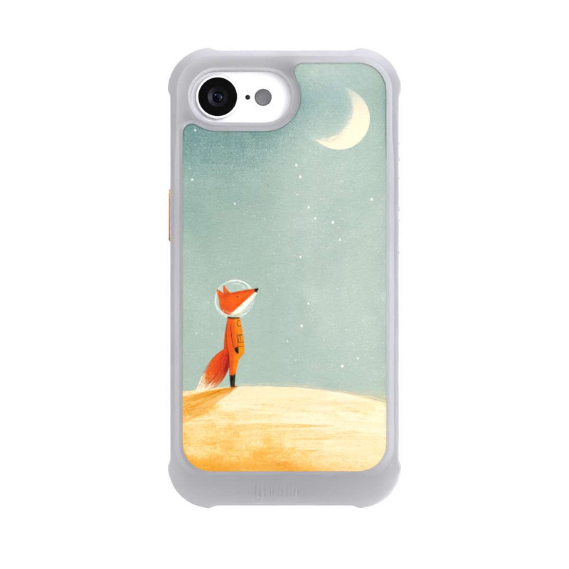 iPhone 16e NIVOmax Fuchs im Mondlicht