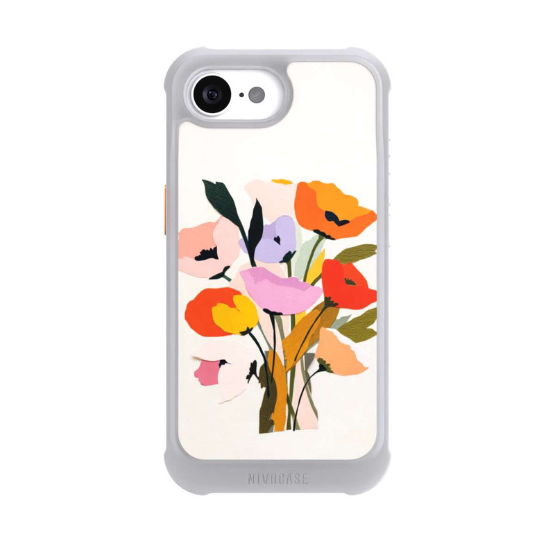 iPhone 16e NIVOmax Frischer Blumenstrauß