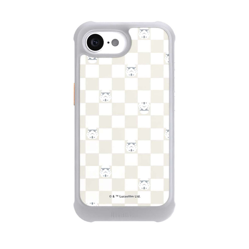 iPhone 16e NIVOmax Stormtrooper Checked Pattern Beige