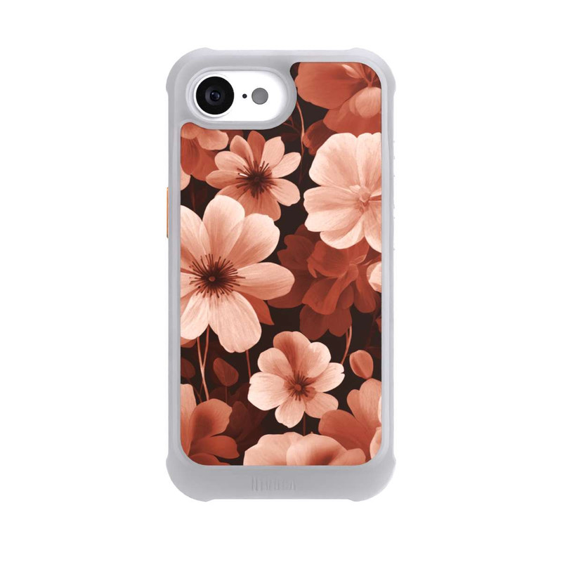 iPhone 16e NIVOmax Rote Negativblumen mit KI