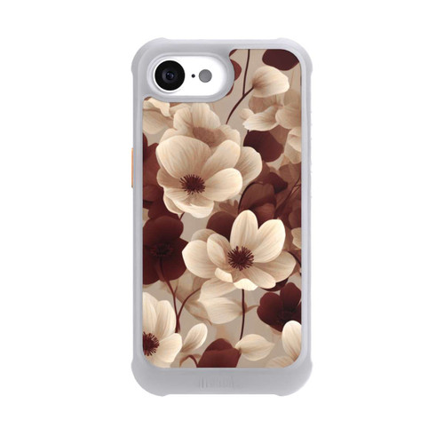 Apple iPhone 16e NIVOmax Naturfarbenes Blumenmuster mit KI
